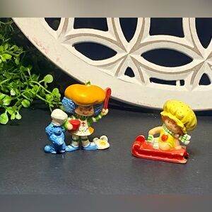 Vintage Charming Strawberry Shortcake and Friends Figures